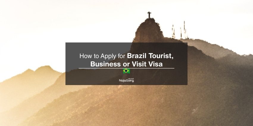 apply brazil tourist visit business visa nigeria